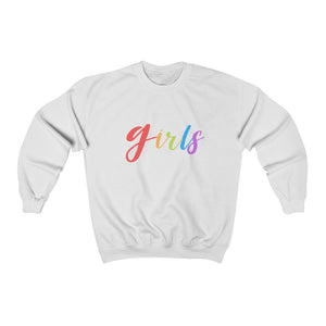 Girls Rainbow Sweatshirt