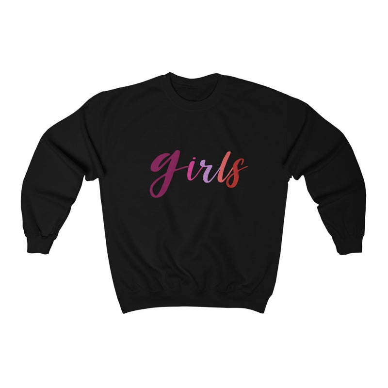 Girls Lesbian Flag Sweatshirt